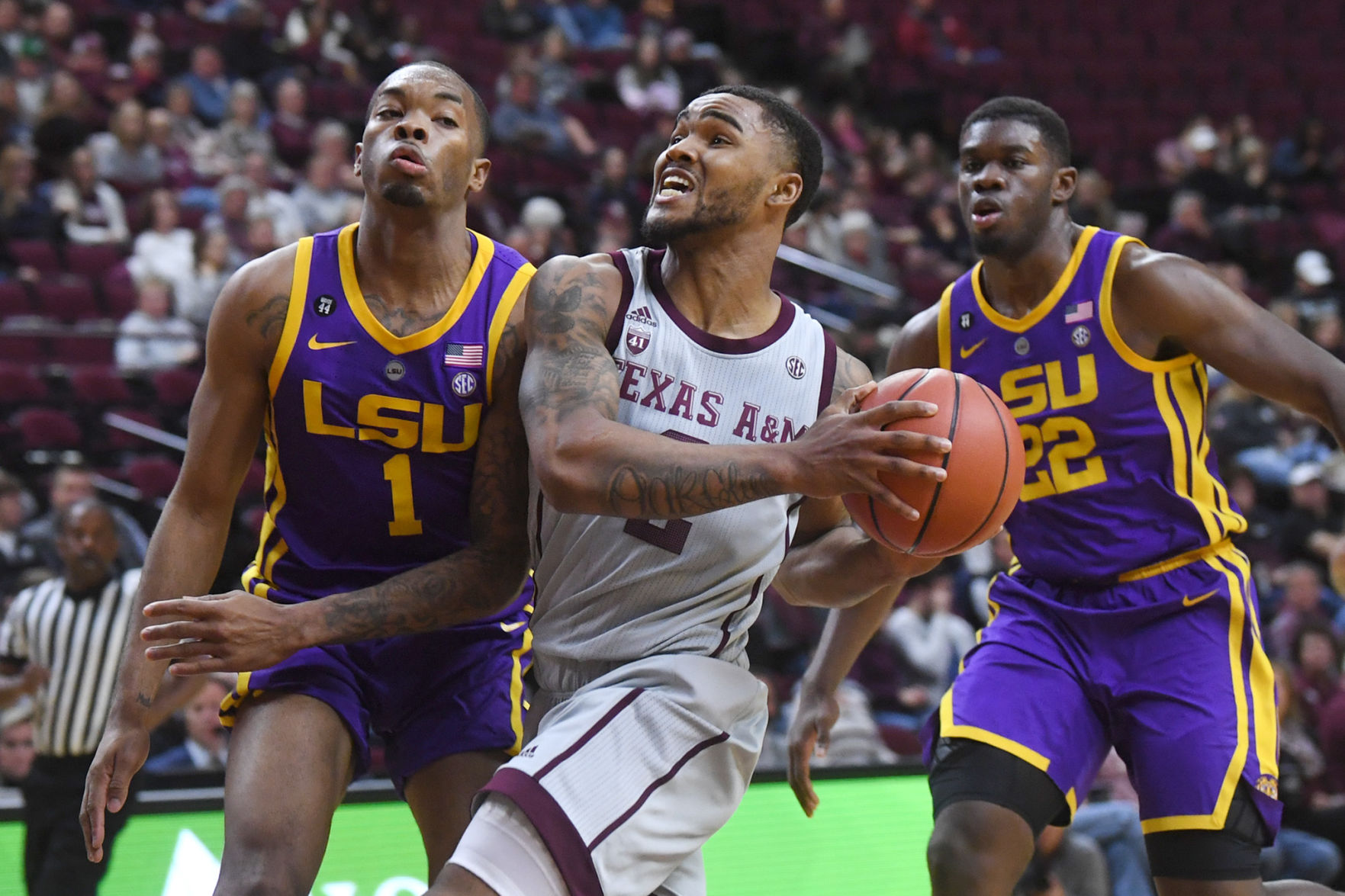 Texas A&M vs. LSU men's basketball